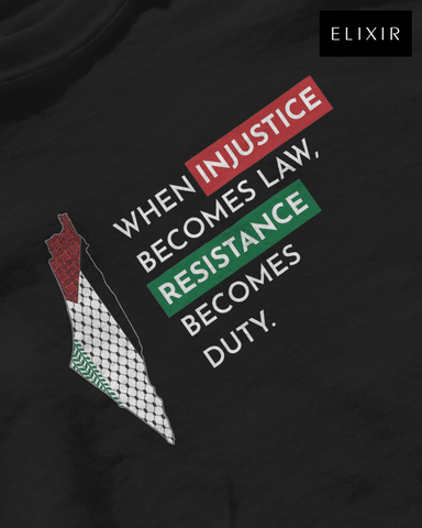 Palestine Resistance Map Tee